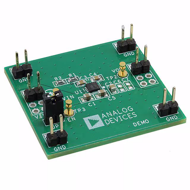 ADM7151CP-02-EVALZ Analog Devices Inc.  Cartes d'évaluation - Régulateurs de tension linéaires